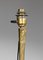 Large French Table Lamp in Gilded Bronze by Felix Agostini 14