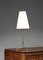 Large French Table Lamp in Gilded Bronze by Felix Agostini 2