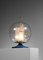 Lampada da tavolo con sfera in vetro iridescente di Angelo Brotto, anni '70, Immagine 9