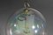 Lampada da tavolo con sfera in vetro iridescente di Angelo Brotto, anni '70, Immagine 12