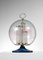 Table Lamp with Globe in Iridescent Glass by Angelo Brotto, 1970s 15