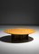 Italian Round Burr Wood Coffee Table by Giovanni Offredi, 1960s 10