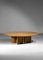 Italian Round Burr Wood Coffee Table by Giovanni Offredi, 1960s 1