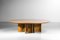 Italian Round Burr Wood Coffee Table by Giovanni Offredi, 1960s, Image 6