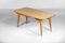 Italian Dining Table in Solid Beech with Engraved Glass in the style of Gio Ponti, 1960s 3