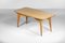 Italian Dining Table in Solid Beech with Engraved Glass in the style of Gio Ponti, 1960s, Image 3