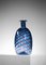 Italian Blue & Red Murano Glass Vase in the Style of Gio Ponti, 1960s 6