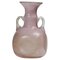 Vase en Verre Irisé avec Détails Dorés et Poignées 1