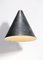 Large Patinated Tratten Wall Lamp by Hans Agne Jakobsson for Hans-Agne Jakobsson AB Markaryd, 1960s 4