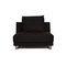 Fabric Onda Corner Sofa & Armchair in Anthracite from Rolf Benz, Set of 2 8
