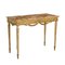 Neoclassical Style Gold Console 1