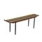 Teak & Formica Bench, 1960s, Image 1