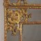 Neoklassizistischer Spiegel mit geschnitztem und vergoldetem Rahmen 3