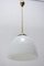 Lámpara colgante Bauhaus en blanco, años 30, Imagen 3