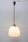 Bauhaus White Pendant Lamp, 1930s 12