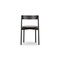 Brugola Black Chair by Mingardo, Image 3