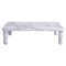 Medium White Marble Sunday Coffee Table by Jean-Baptiste Souletie 1