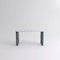 Small White and Green Marble Sunday Dining Table by Jean-Baptiste Souletie 2