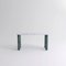 Small White and Green Marble Sunday Dining Table by Jean-Baptiste Souletie, Image 2
