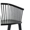 Black Matt Lacquer Secreto Little Armchairs by Colé Italia, Set of 4 6