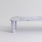 Large White Marble Sunday Coffee Table by Jean-Baptiste Souletie 2