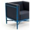 Angel Blue Lacquered Loka Armchair by Colé Italia, Image 8