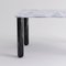 Medium White and Black Marble Sunday Dining Table by Jean-Baptiste Souletie, Image 3