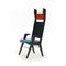 Red, Blue, Turquoise Colette Armchair by Colé Italia, Image 2