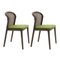 Acid Green Canaletto Vienna Chair by Colé Italia, Set of 2, Image 2