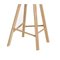 Low Back Natural Leather Tria Stool by Colé Italia 3