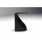 Black Ula Sculpture Pull Up Side Table by Veronica Mar 2