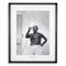 Print Picasso Drawing With Light, Black & White Photograph, Framed 3