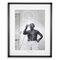 Print Picasso Drawing With Light, Black & White Photograph, Framed, Image 3