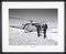 Print Agnelli Goes Skiing, Black & White Photograph, Framed, Image 1
