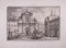 Giuseppe Vasi, Chiesa e Monastero delle Vergini, Acquaforte, fine XVIII secolo, Immagine 1