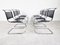 Dining Chairs by Mies Van Der Rohe for Fasem, 1980s, Set of 6, Image 7