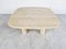 Angelo Mangiarotti Style Travertine Coffee Table, 1970s 3