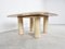 Angelo Mangiarotti Style Travertine Coffee Table, 1970s 10