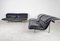 Wave Sofas by Giovanni Offredi for Saporiti, 1970s, Set of 2 3