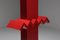 Large Postmodren Belgian Abstract Red Sculpture, 1990s, Image 2