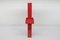 Large Postmodren Belgian Abstract Red Sculpture, 1990s 3