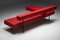 Postmodern Belgian Red Architectural Sofa, 2000s 4