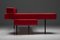Postmodern Belgian Red Architectural Sofa, 2000s 5