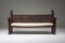 19th Century Rustic Wooden Bench 2