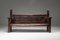 19th Century Rustic Wooden Bench 9