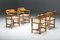 Scandinavian Modern Solid Pine Dining Chairs in the Style of Daumiller, 1970s 5