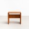 Pine Wood Stool by Charlotte Perriand for Les Arcs, 1950s 3