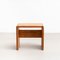 Pine Wood Stool by Charlotte Perriand for Les Arcs, 1950s, Image 3