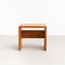 Pine Wood Stool by Charlotte Perriand for Les Arcs, 1950s, Image 6