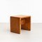 Pine Wood Stool by Charlotte Perriand for Les Arcs, 1950s, Image 5